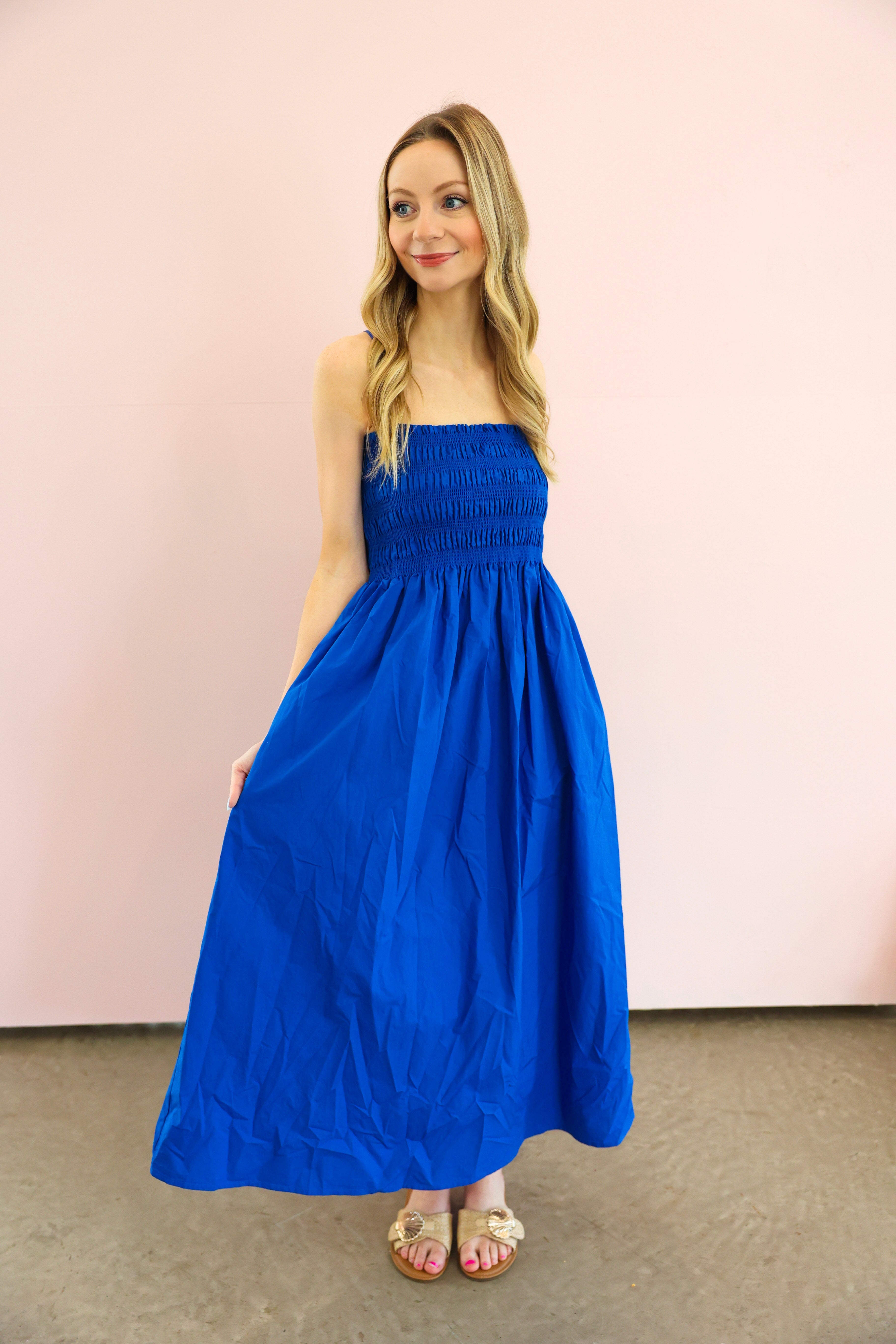 Z Supply Cornelia Poplin Midi Dress