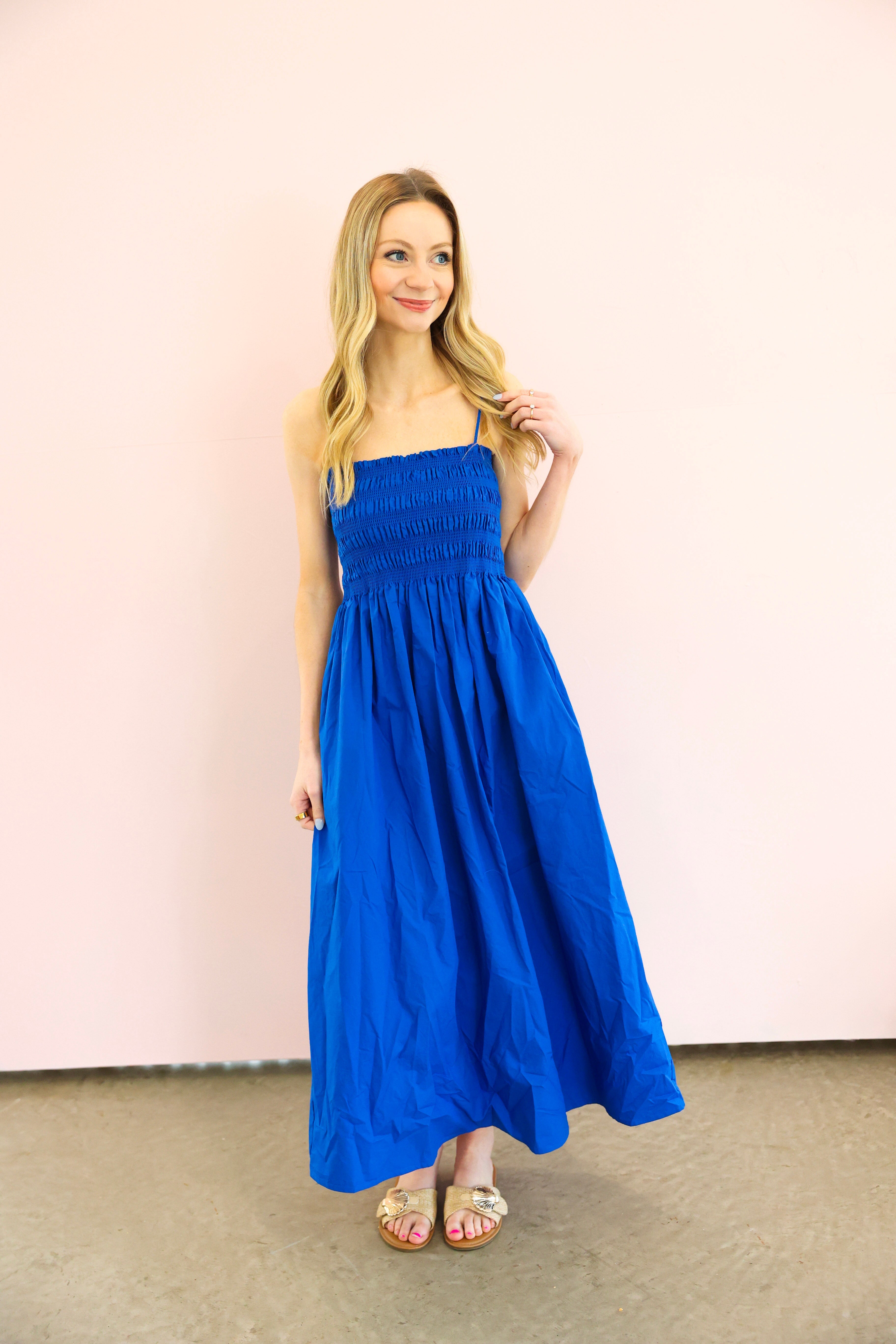 Z Supply Cornelia Poplin Midi Dress